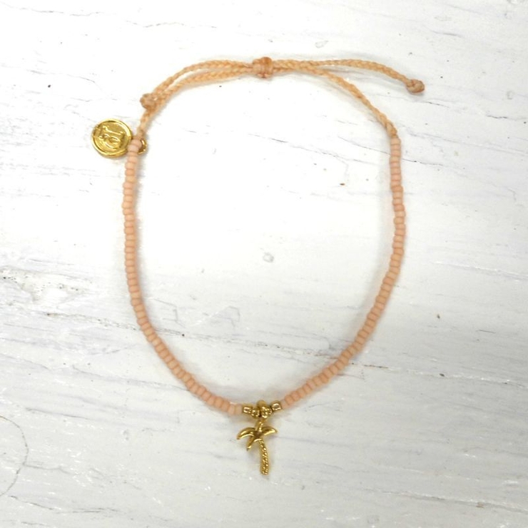 ピンク | プラヴィダブレスレット PARMTREE BITTY CHARM BEAD  | BACKHEAD