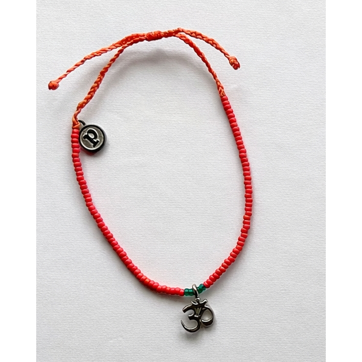 オレンジ | プラヴィダブレスレット PARMTREE BITTY CHARM BEAD  | BACKHEAD