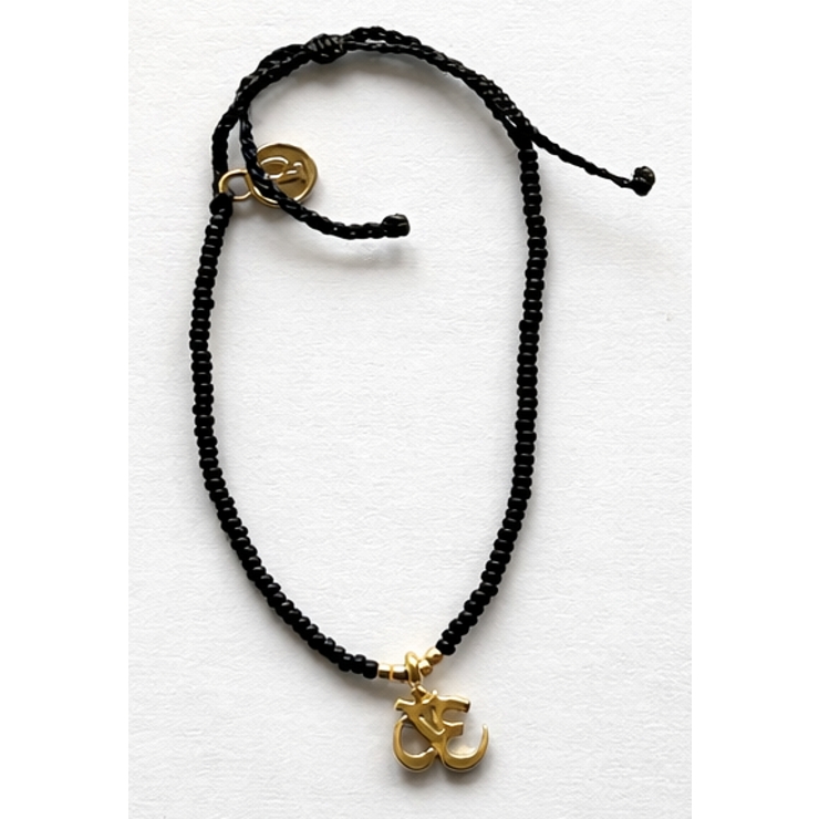 ブラック | プラヴィダブレスレット PARMTREE BITTY CHARM BEAD  | BACKHEAD