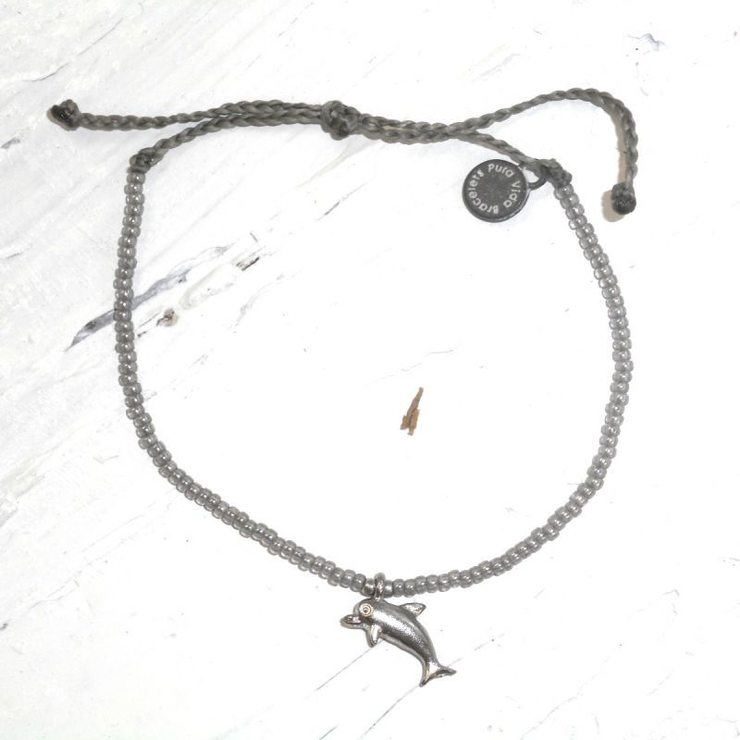 シルバー | プラヴィダブレスレット DOLPHIN BITTY CHARM BEAD | BACKHEAD