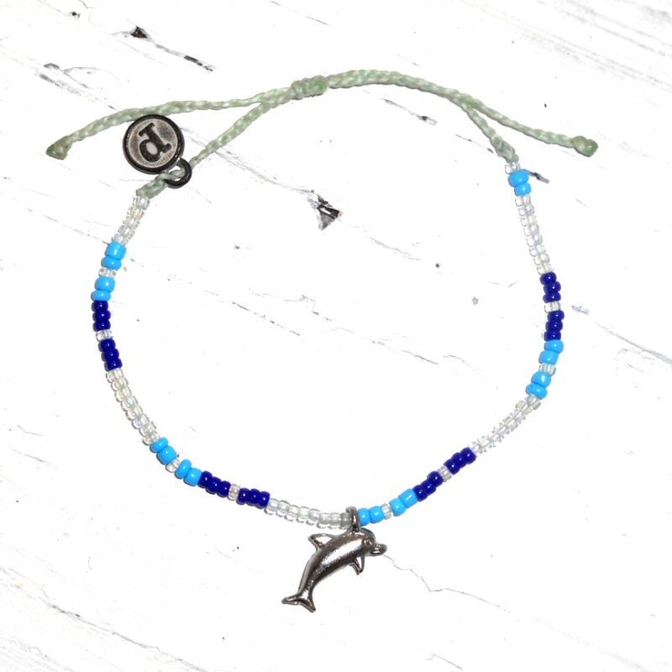 ブルー | プラヴィダブレスレット DOLPHIN BITTY CHARM BEAD | BACKHEAD