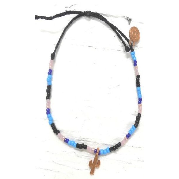 ブラック | プラヴィダブレスレット CACTUS BITTY CHARM BEAD | BACKHEAD
