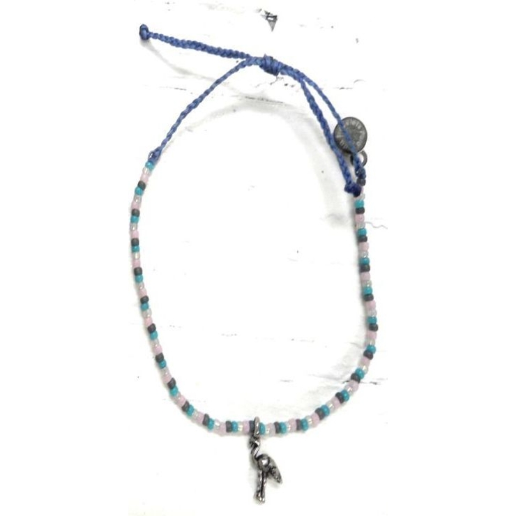 ブルー | プラヴィダブレスレット FLAMINGO BITTY CHARM BEAD | BACKHEAD
