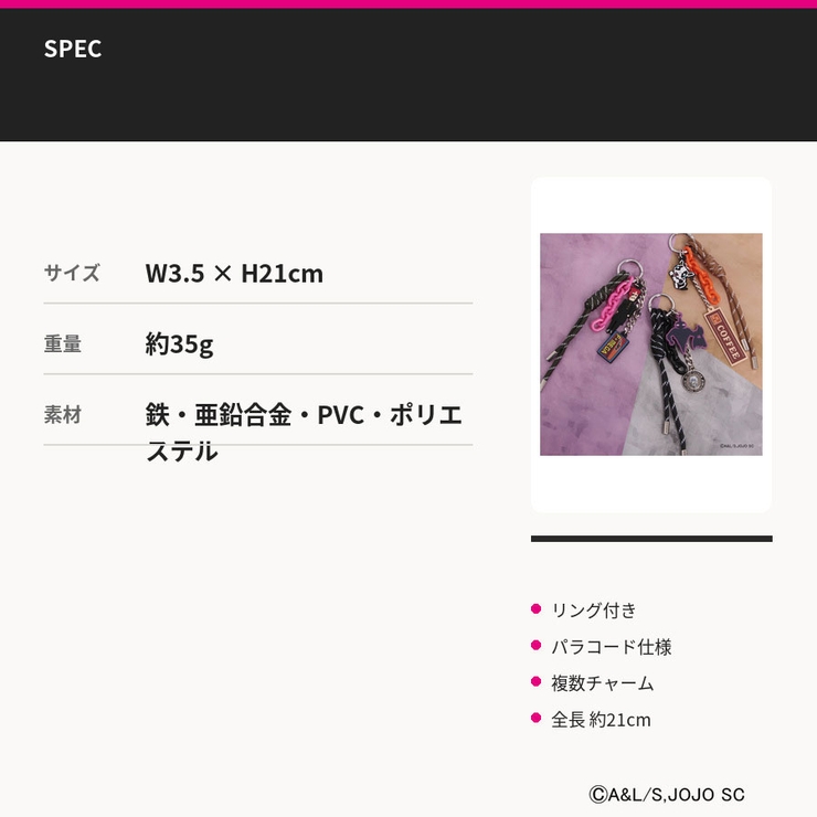 outdoor products ジョジョの奇妙な冒険 | Tasche Jack | 詳細画像10 