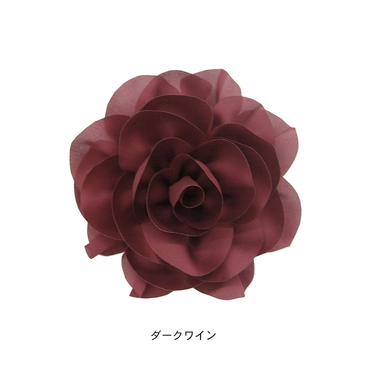 コサージュ ヘアクリップ オケージョン | terracotta | 詳細画像14 