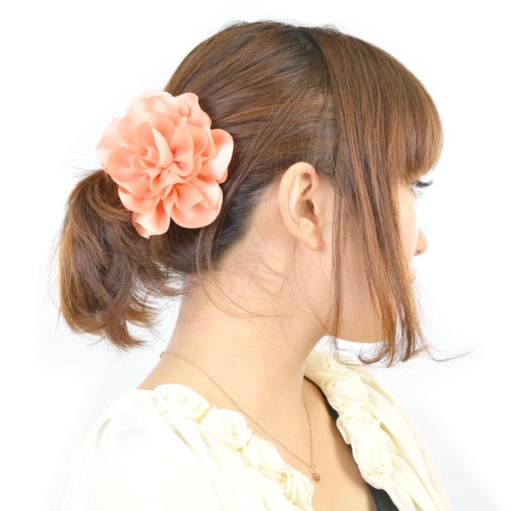 コサージュ ヘアクリップ オケージョン | terracotta | 詳細画像19 