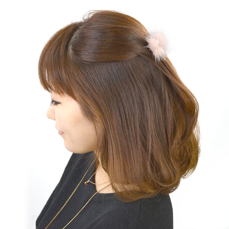 ふわふわ リアルミンクファー リアルファー | terracotta | 詳細画像17 