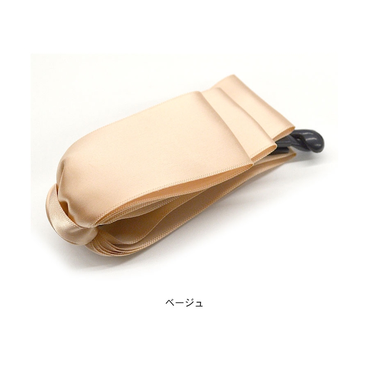 バナナクリップ サテン リボン | terracotta | 詳細画像7 
