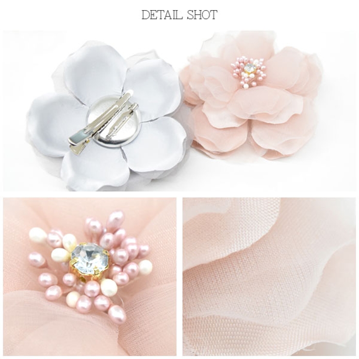 コサージュ 2way オケージョン | terracotta | 詳細画像7 