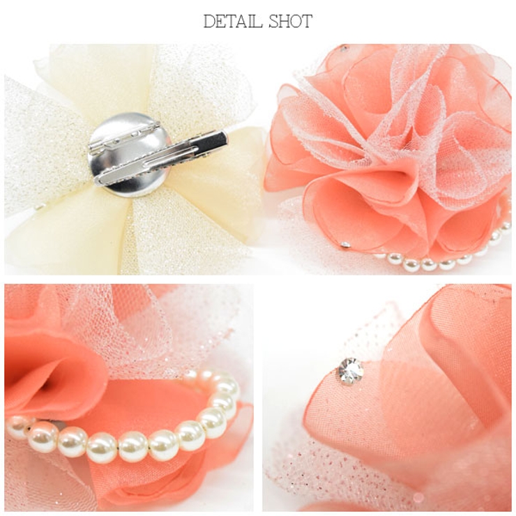 コサージュ 2way オケージョン | terracotta | 詳細画像7 