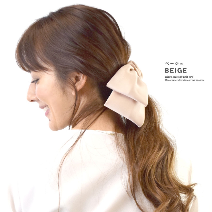 バレッタ BIG リボン | terracotta | 詳細画像4 