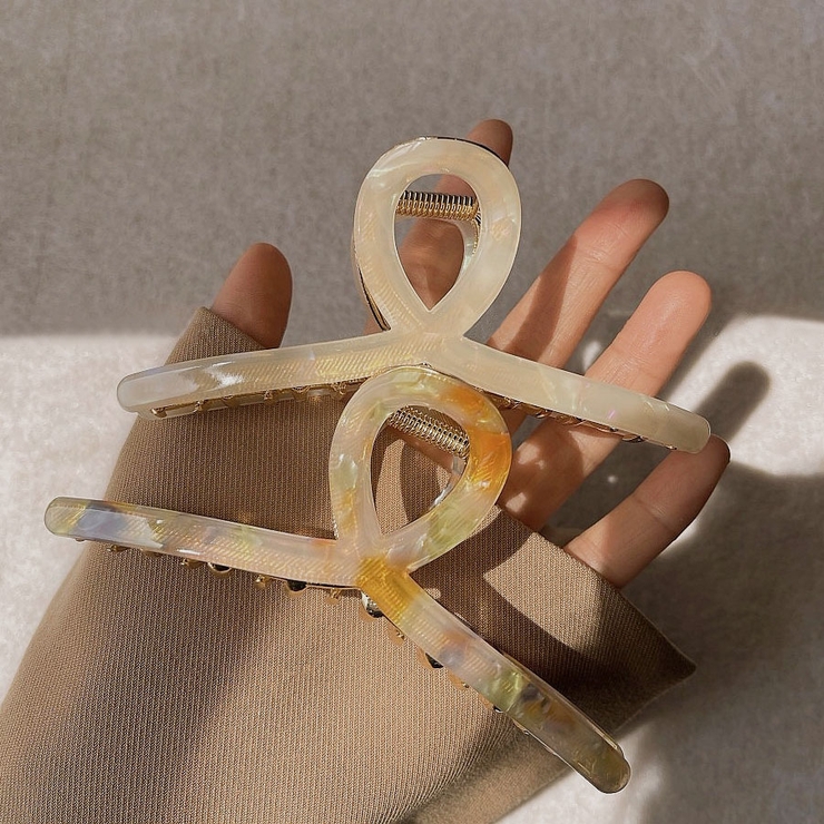 バンスクリップ くるりん ヘアアクセサリー | terracotta | 詳細画像8 