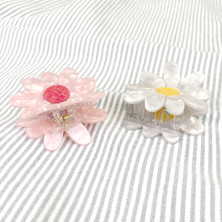 ヘアクリップ バンスクリップ アセテート | terracotta | 詳細画像8 