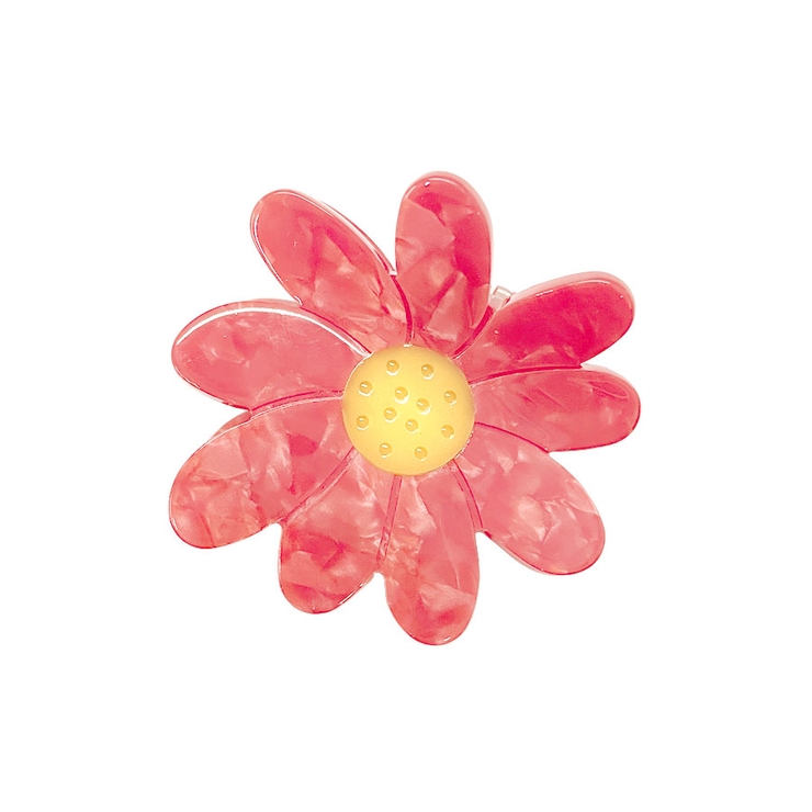 ３．レッド | ヘアクリップ バンスクリップ アセテート | terracotta