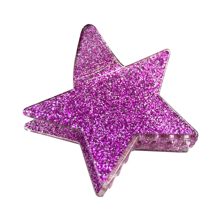 ３．ピンクラメ | バンスクリップ 星 スター | terracotta