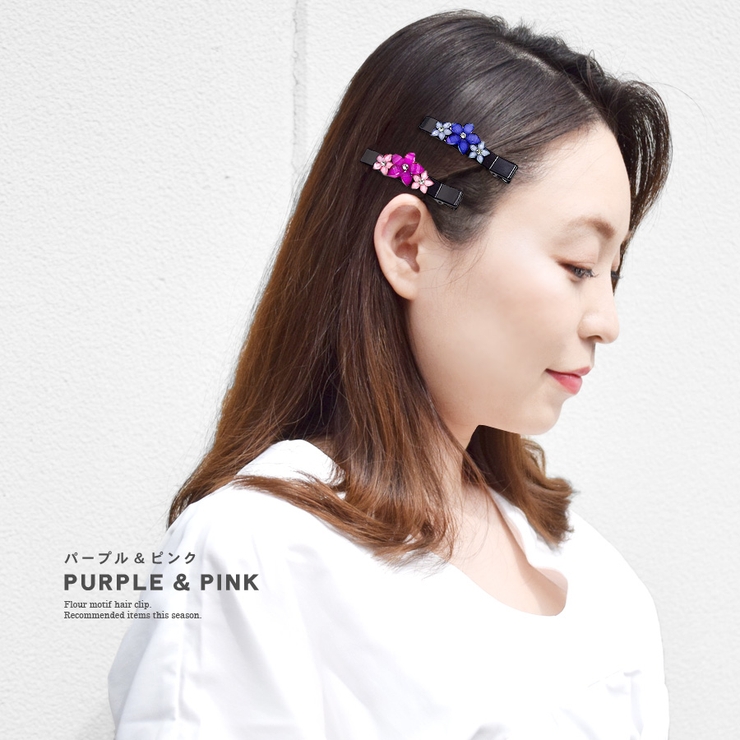 ヘアクリップ フラワー お花 | terracotta | 詳細画像5 