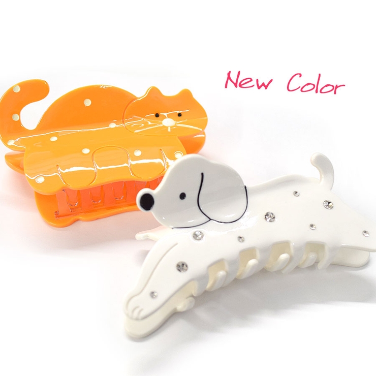 犬 猫 ヘアクリップ | terracotta | 詳細画像7 