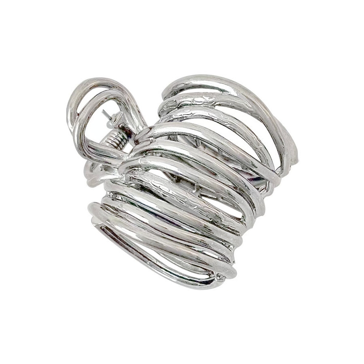 １．シルバー | ヘアクリップ メタル ミニ | terracotta