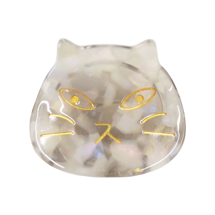 ヘアクリップ 猫 ネコ[品番：QN000006320]｜terracotta