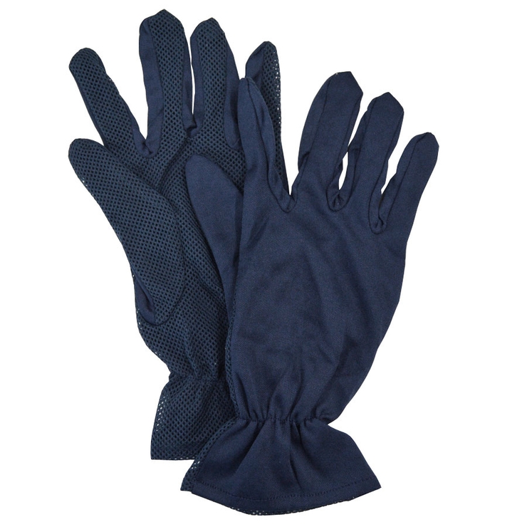 ２．ネイビー | UV手袋 アームカバー 手のひらメッシュ | terracotta