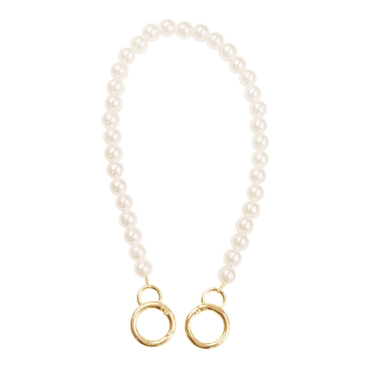 １．10mmパール | パールチェーン バッグハンドル ハンドストラップ | terracotta