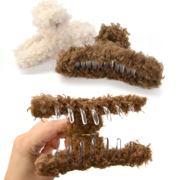 バンスクリップ ヘアクリップ 冬 | terracotta | 詳細画像4 