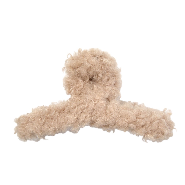 ２．ベージュ | バンスクリップ ヘアクリップ 冬 | terracotta