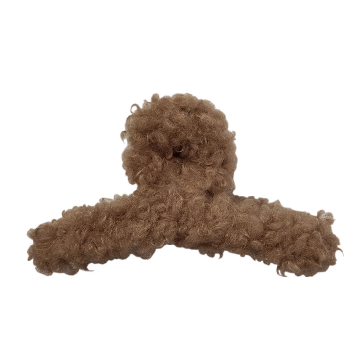 ４．ブラウン | バンスクリップ ヘアクリップ 冬 | terracotta