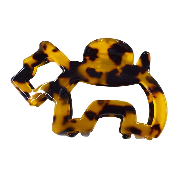 ５．マーブルブラウン | 犬 ドッグ ヘアクリップ | terracotta