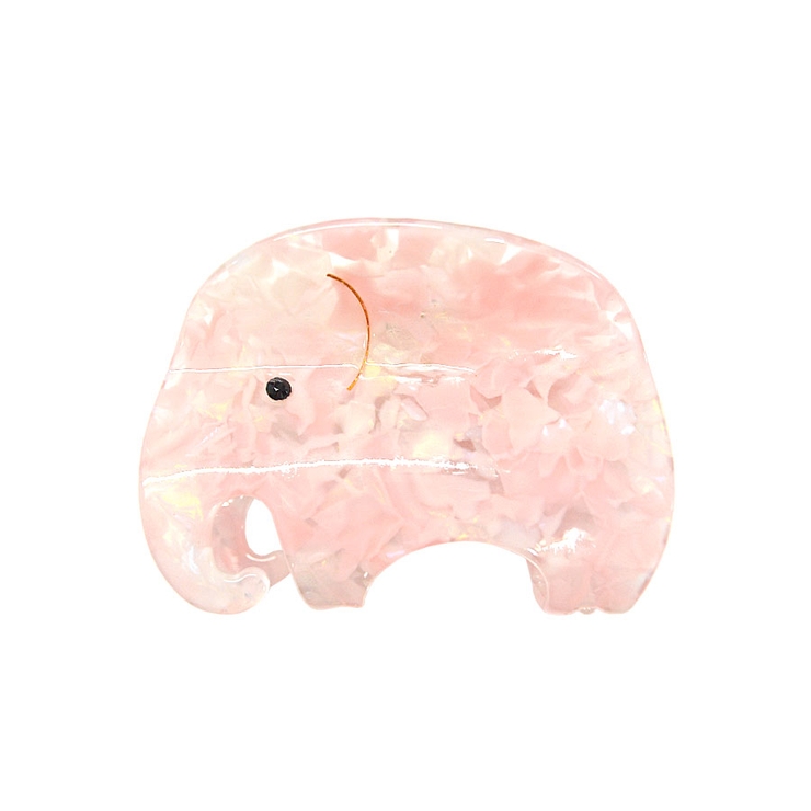 ２．ピンク | ぞう ヘアクリップ 夏 | terracotta