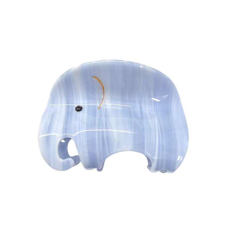 ４．ブルー | ぞう ヘアクリップ 夏 | terracotta