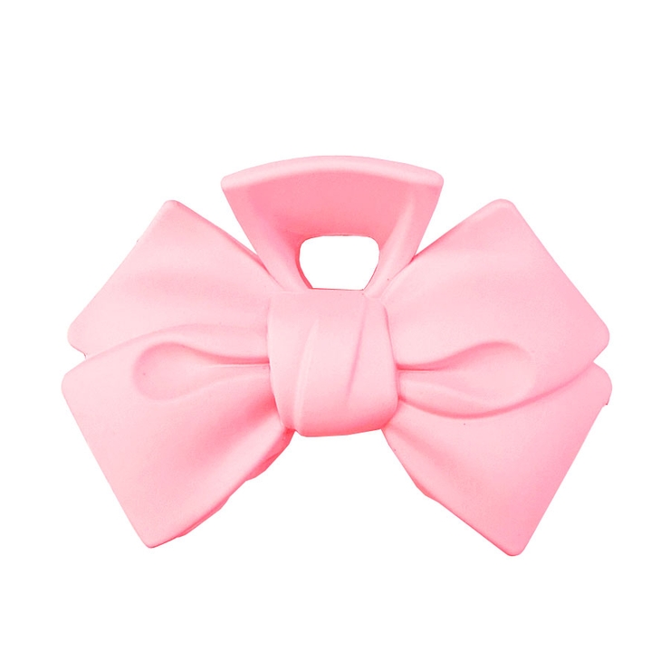 １．ピンク | リボン バンスクリップ 大きめ | terracotta