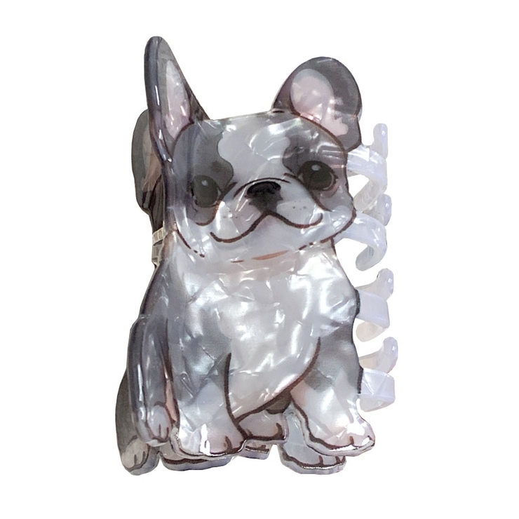 ４．フレンチブルドッグ | 犬 ヘアクリップ かわいい | terracotta