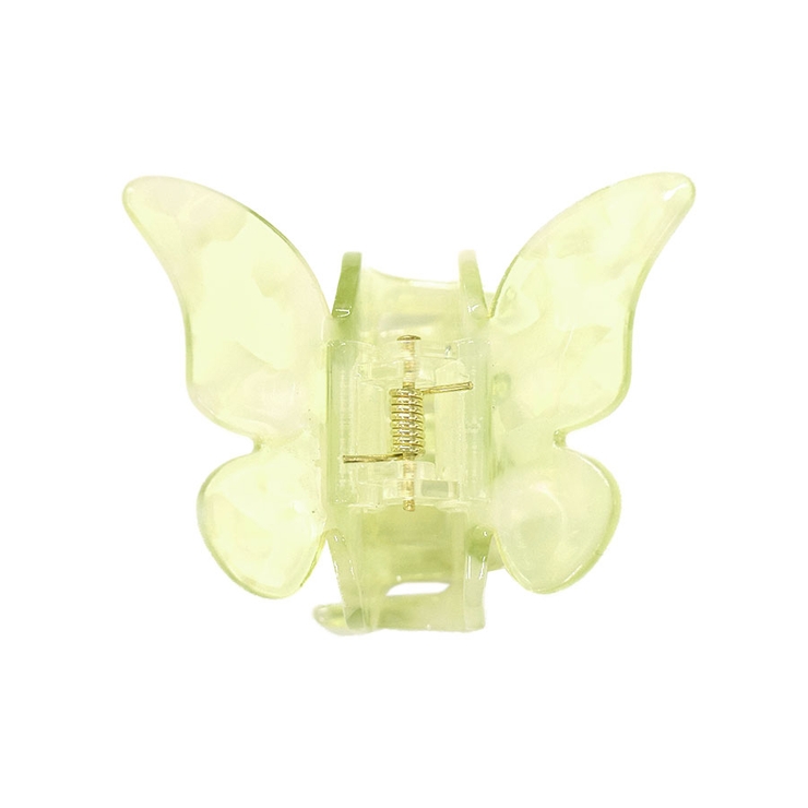 １．ライトグリーン | ヘアクリップ バタフライ ハーフアップ | terracotta