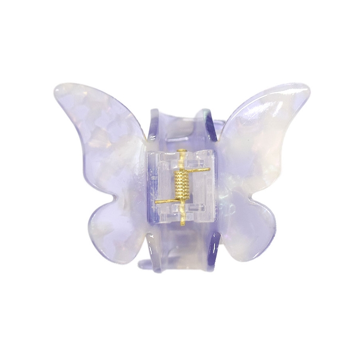 ５．パープル | ヘアクリップ バタフライ ハーフアップ | terracotta