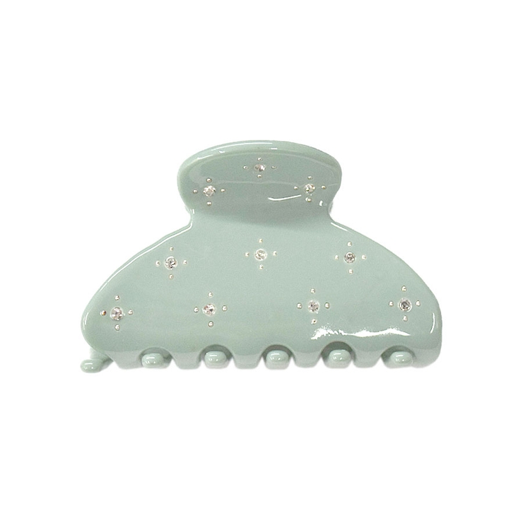 ▲限定90シンプル半円形ラメ付花びら小さめバンズクリップ約5.5cm 可愛い上品 ミニ星型バンスクリップ | ファッション通販サイト NUGU