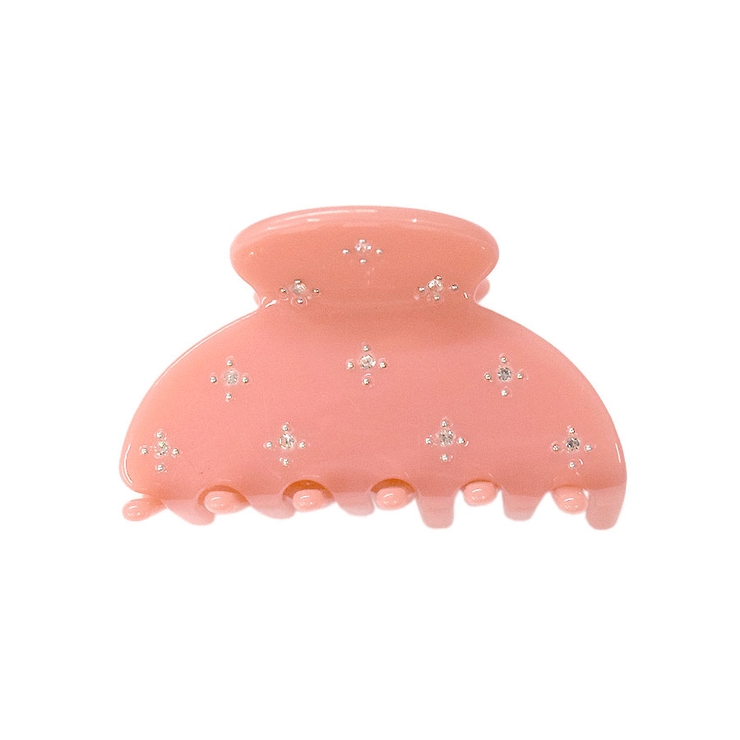 ５．ルージュピンク | バンスクリップ 小さめ キラキラ | terracotta