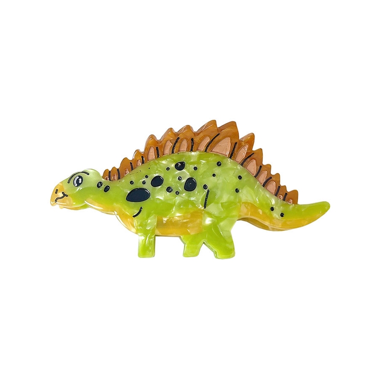 ２．キミドリ | ヘアクリップ 恐竜 ダイナソー | terracotta