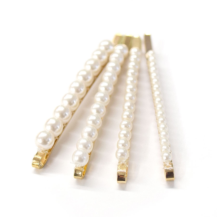 パール ヘアピン 2本セット | terracotta | 詳細画像5 