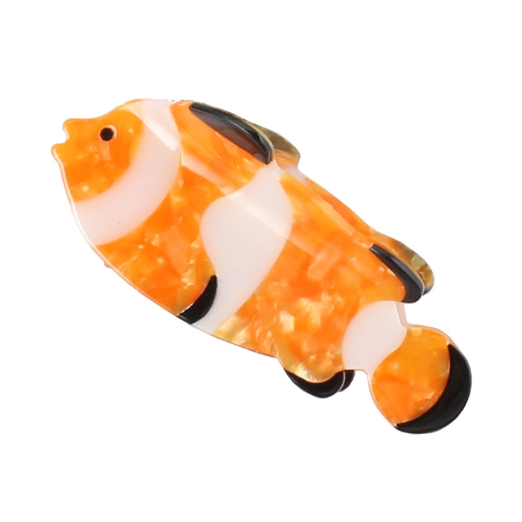 ３．カクレクマノミ | ヘアクリップ 大きめ 魚 | terracotta