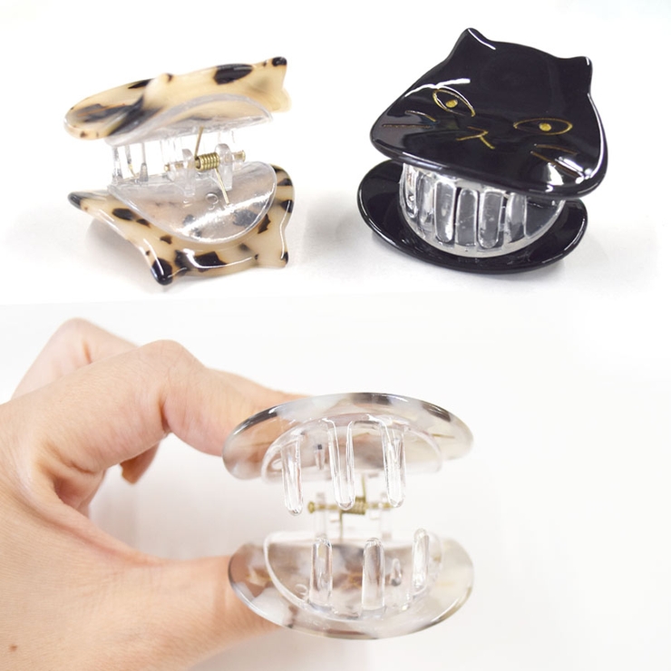 ヘアクリップ 猫 ネコ | terracotta | 詳細画像5 