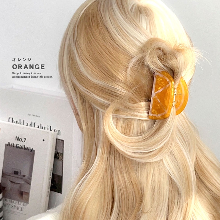 ヘアクリップ フルーツ 果物[品番：QN000006188]｜terracotta