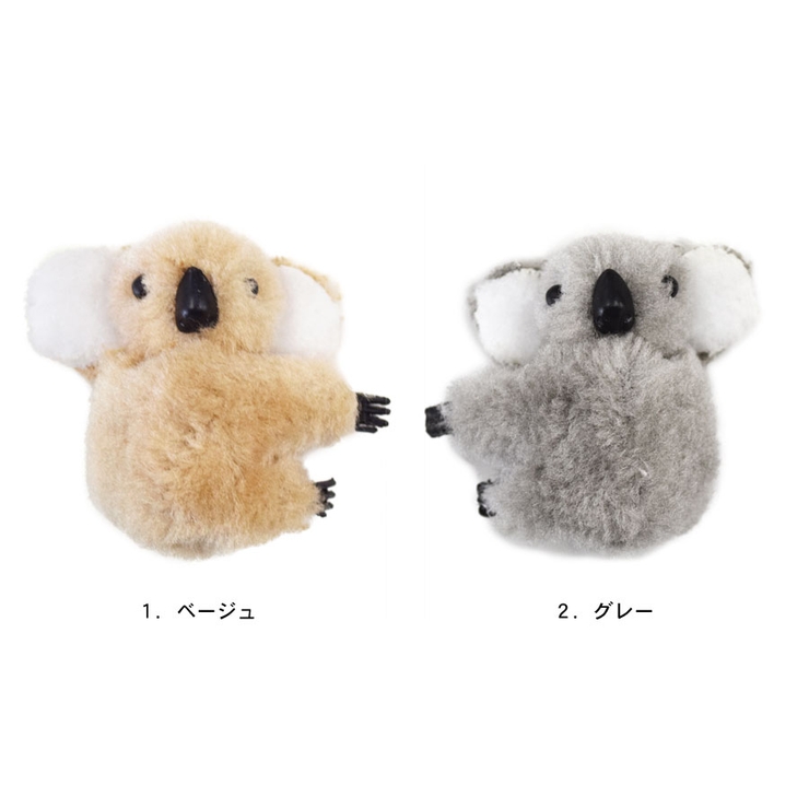 コアラ ヘアクリップ ミニクリップ | terracotta | 詳細画像2 