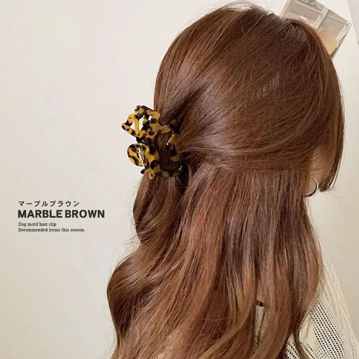 犬 ドッグ ヘアクリップ | terracotta | 詳細画像5 