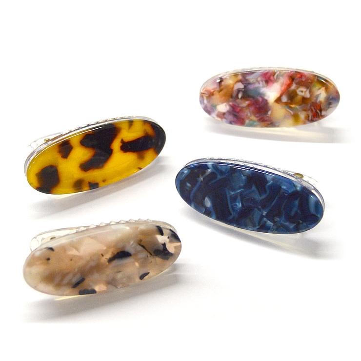 ヘアクリップ 秋 アセテート | terracotta | 詳細画像5 