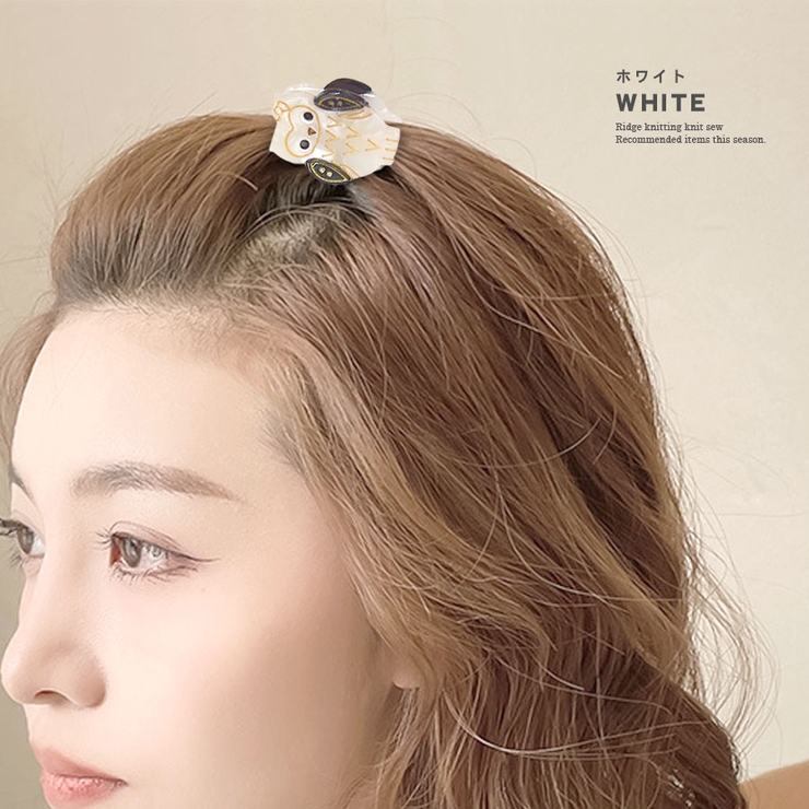 ふくろう ヘアクリップ ミニクリップ | terracotta | 詳細画像9 