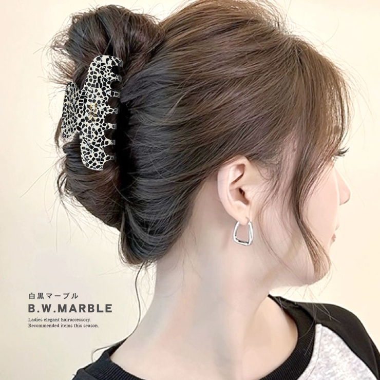 バンスクリップ ハーフアップ ヘアクリップ | terracotta | 詳細画像9 