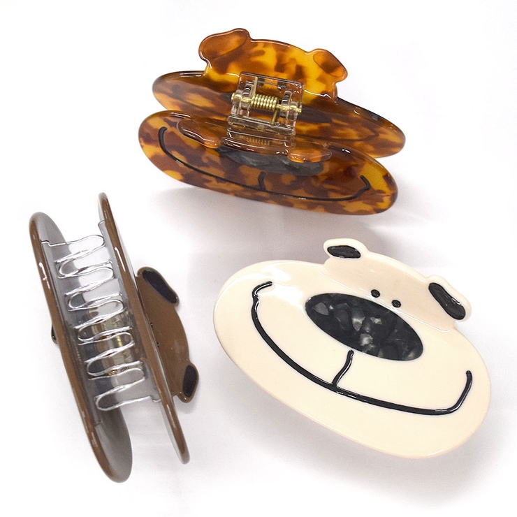 ヘアクリップ 動物 くま | terracotta | 詳細画像5 