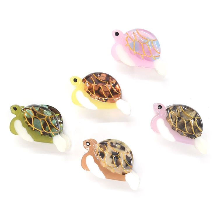 ウミガメ ヘアクリップ ミニ | terracotta | 詳細画像6 