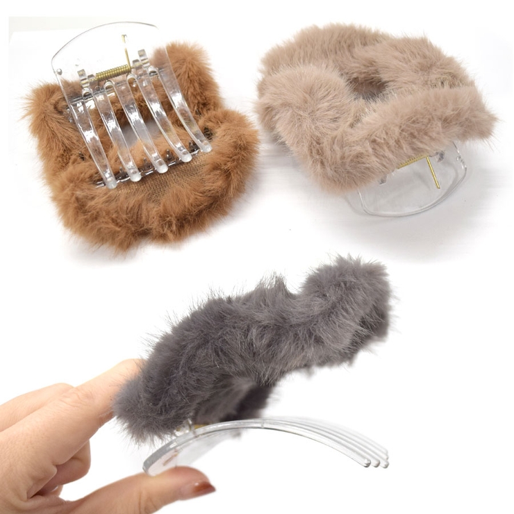 ヘアクリップ バンスクリップ 大きめ | terracotta | 詳細画像5 